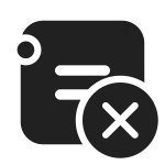 Channel Unfollow SVG Icon